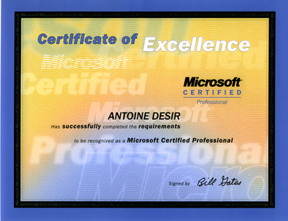 Microsoft Certified Professional